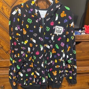 Mickeys Not So Scary Halloween Party zip up